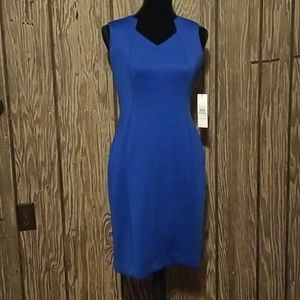 Size 8 blue Calvin Kline cocktail dress